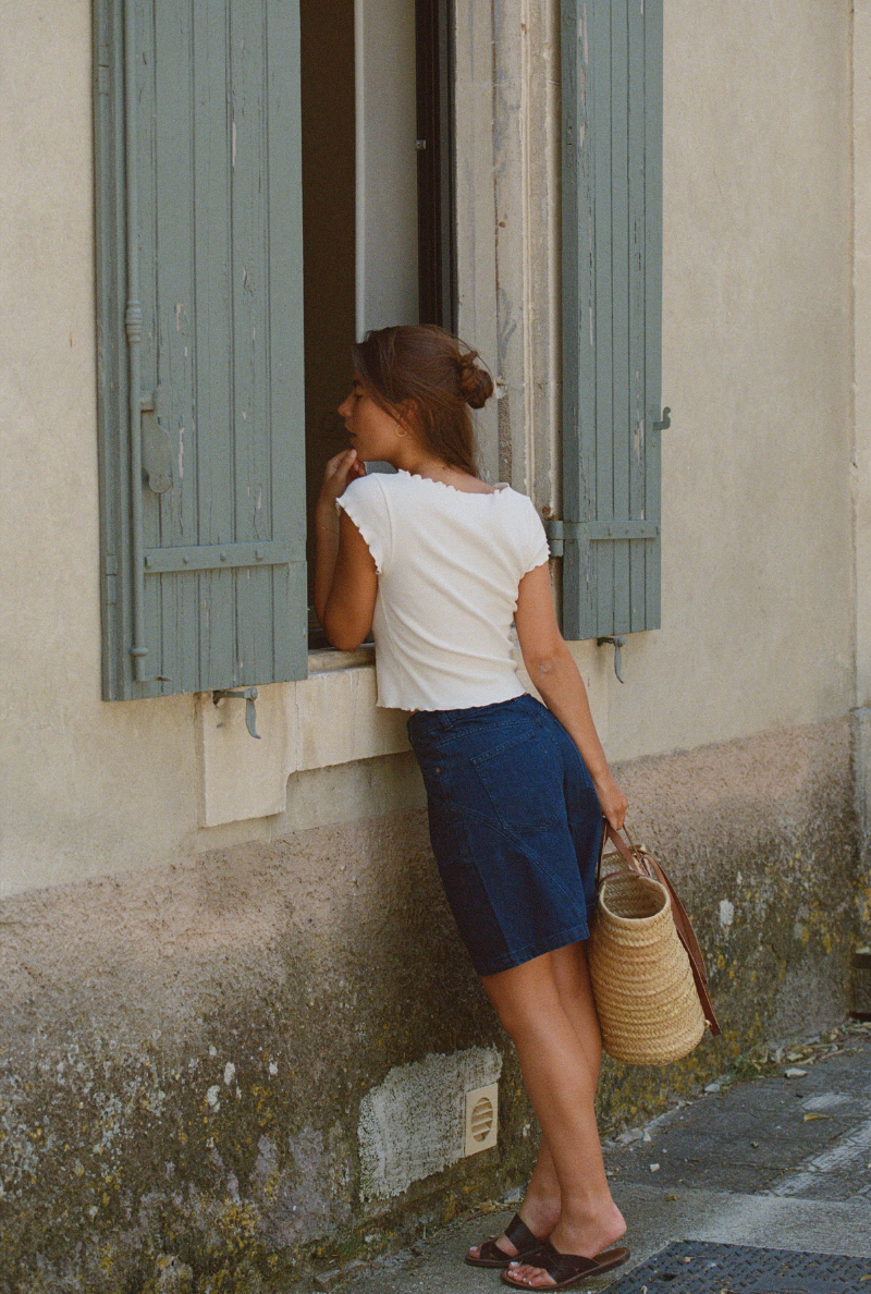 Top Loulou - Blanc