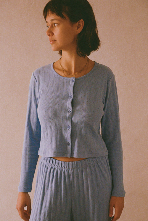 Maud Top - Blue
