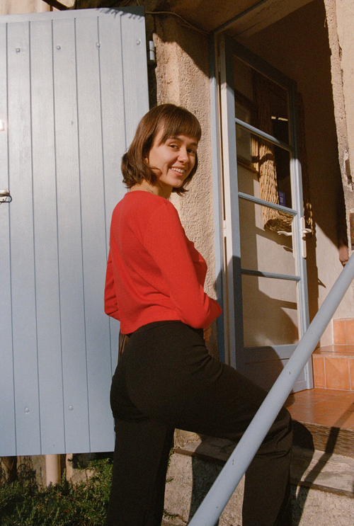 Cardigan Intemporel - Rouge