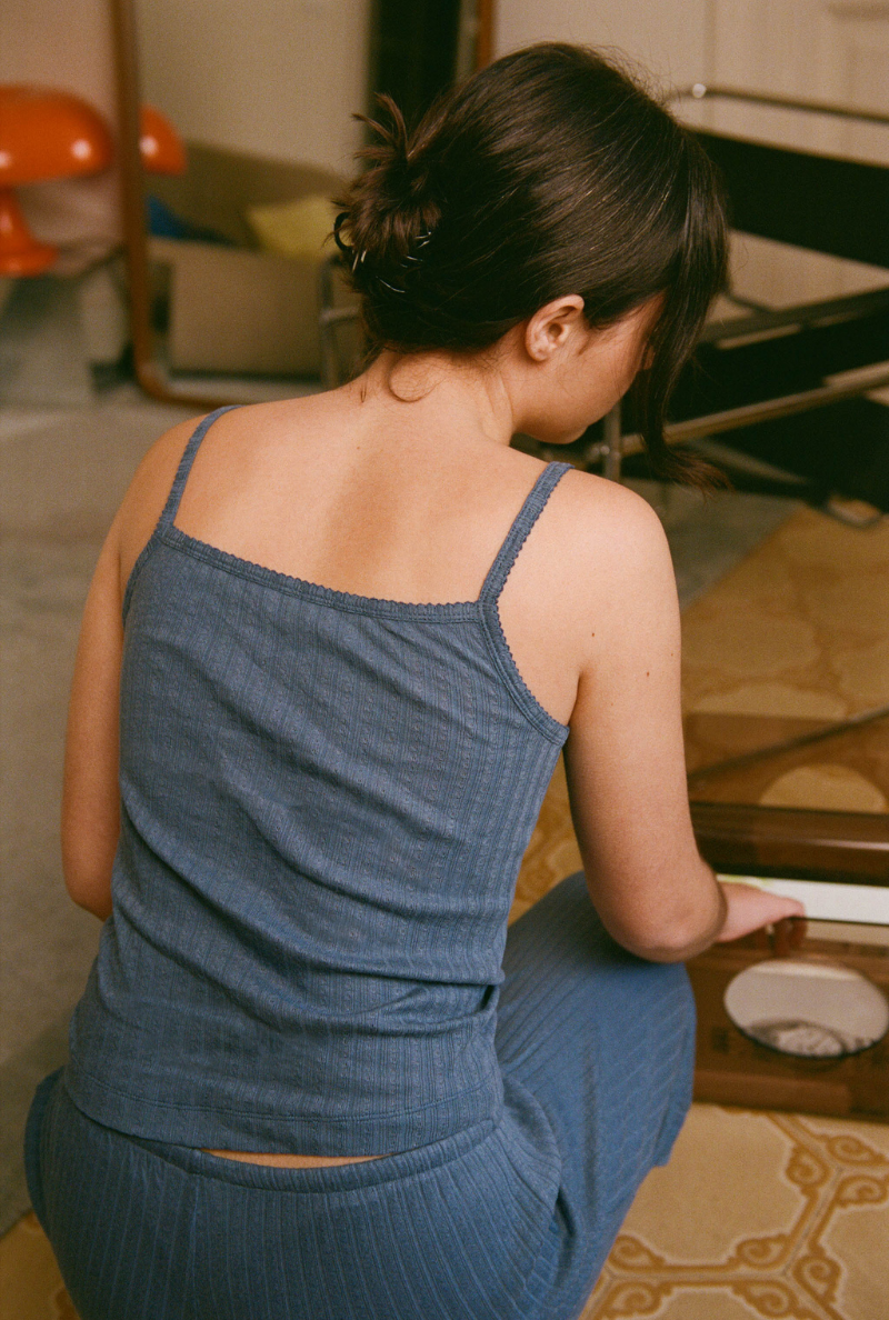 Débardeur Emilie - Bleu