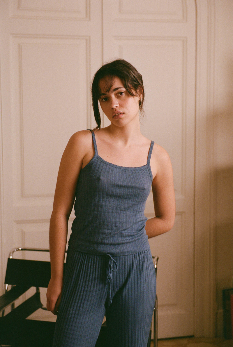 Débardeur Emilie - Bleu