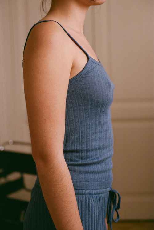 Débardeur Emilie - Bleu