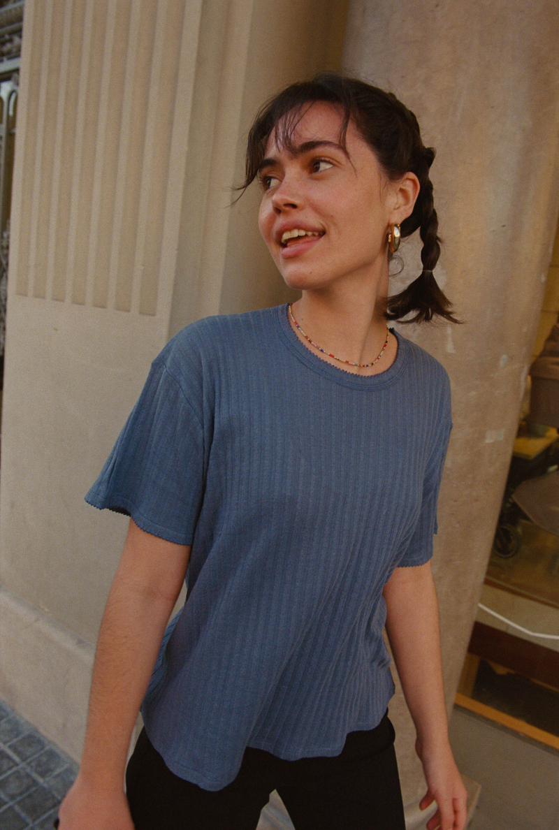 T-shirt Emilie - Bleu