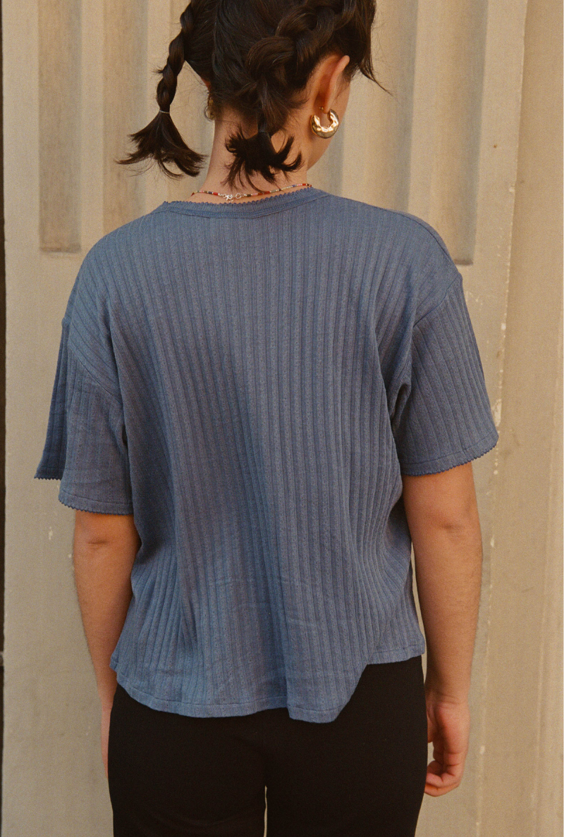 T-shirt Emilie - Bleu