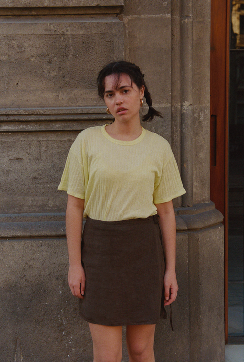 T-shirt Emilie - Jaune