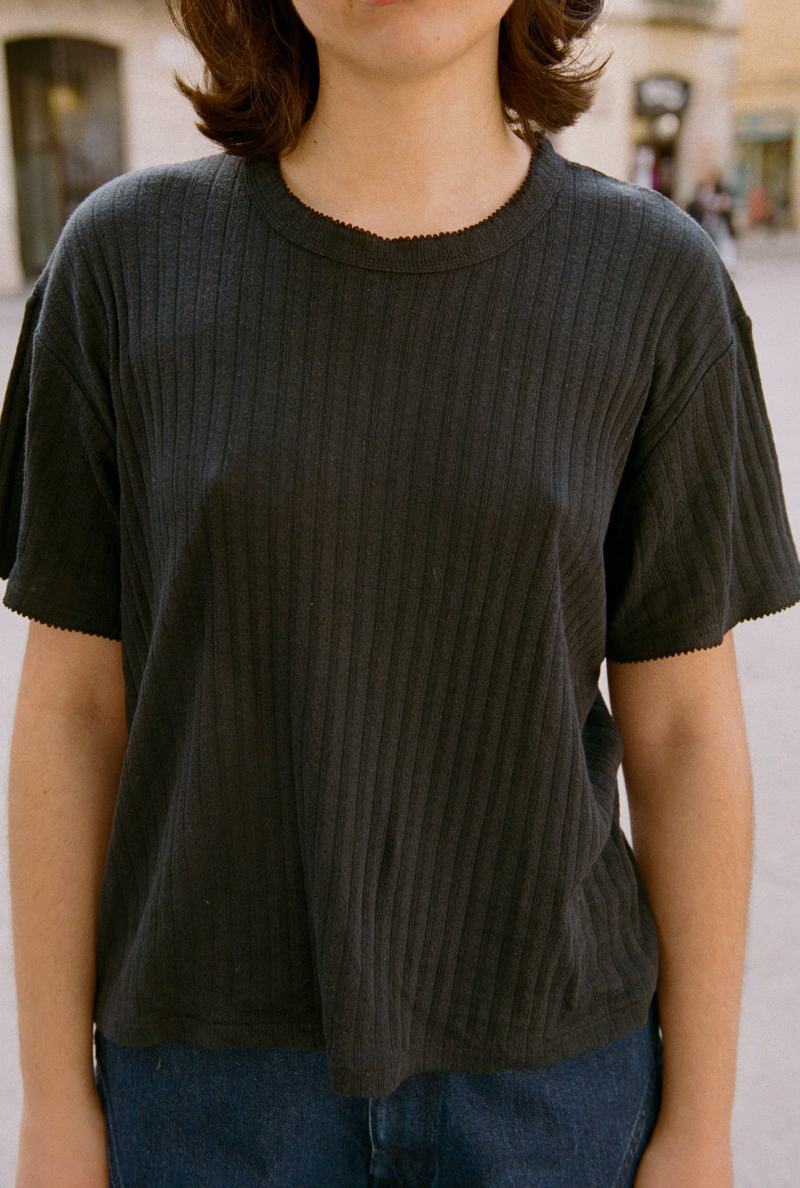 T-shirt Emilie - Noir