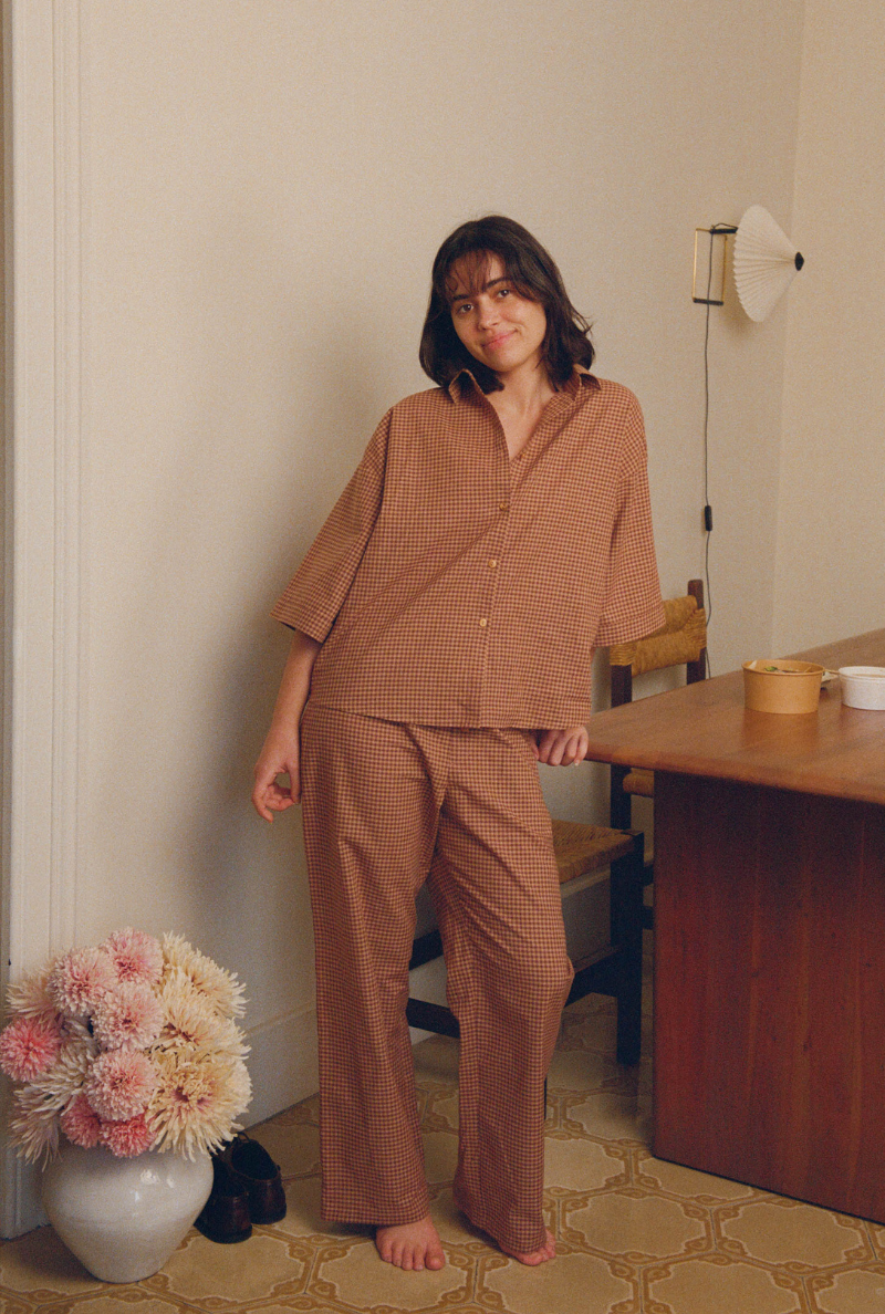 Pants Set - Edith - Vichy