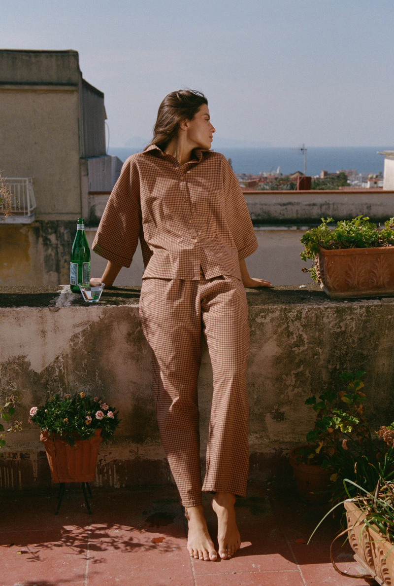 Pants Set - Edith - Vichy