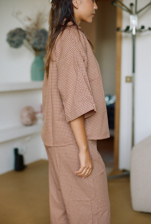 Ensemble pantalon - Edith - Vichy
