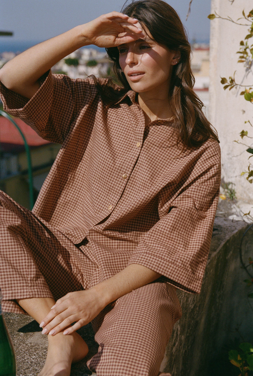 Pants Set - Edith - Vichy