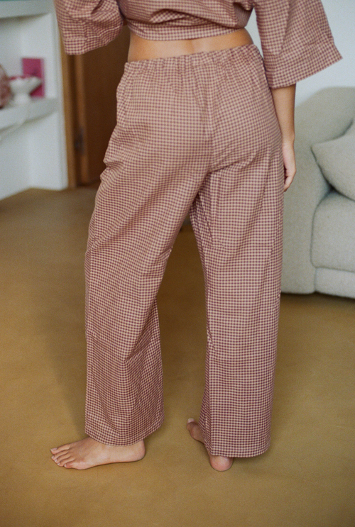 Ensemble pantalon - Edith - Vichy