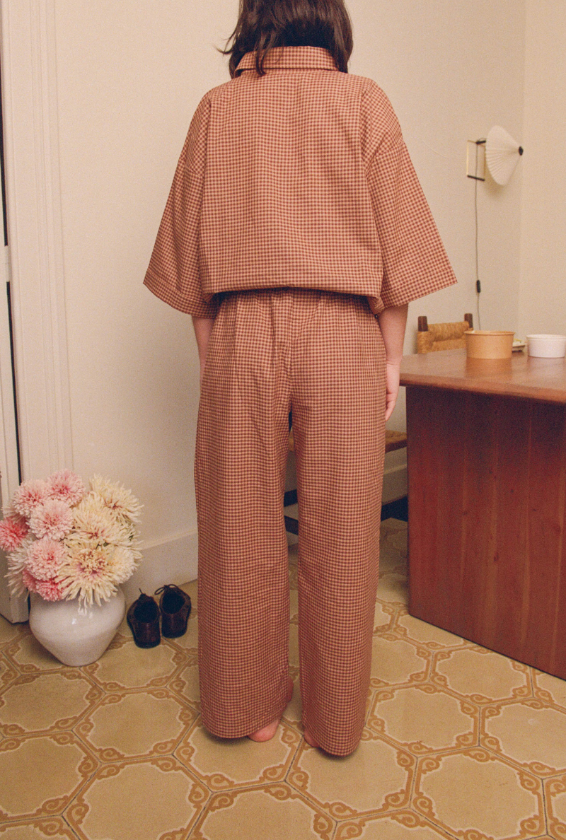 Pantalon Edith - Vichy