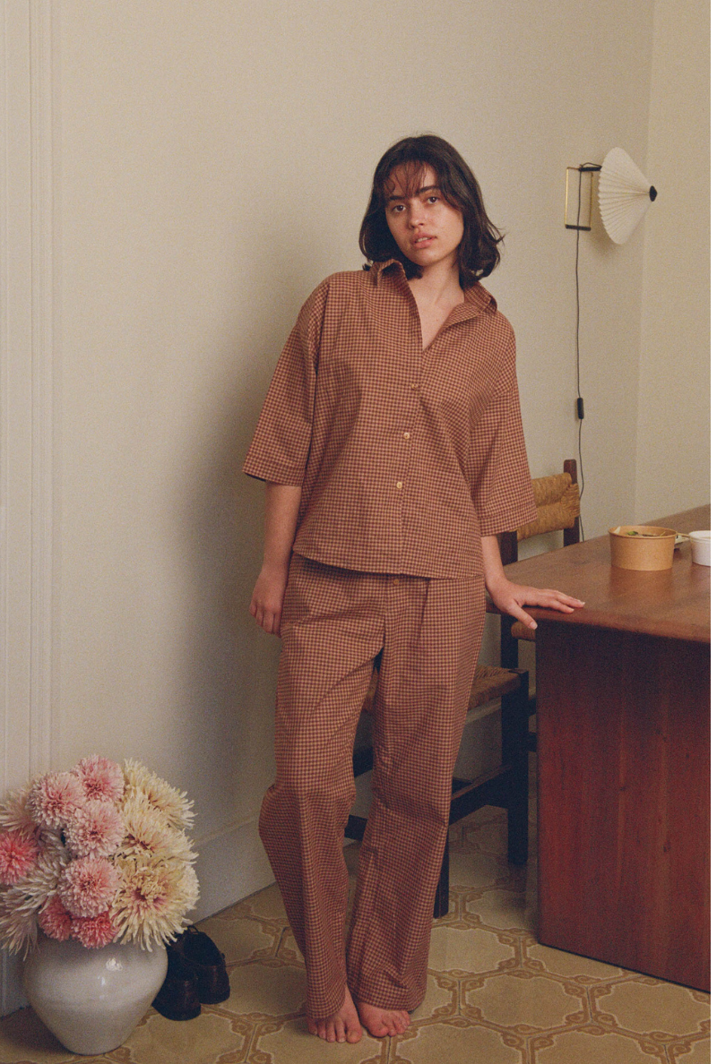 Pantalon Edith - Vichy