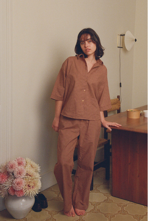 Pantalon Edith - Vichy