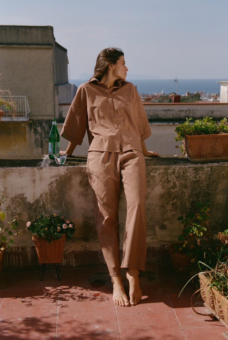 Edith Shirt - Gingham