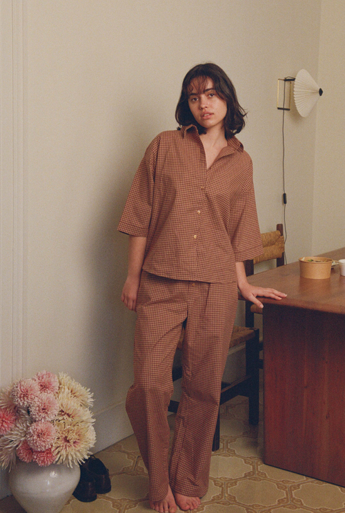 Edith Shirt - Gingham