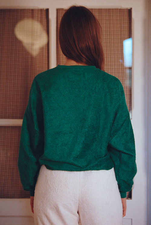 Ben Sweatshirt - Emerald Green