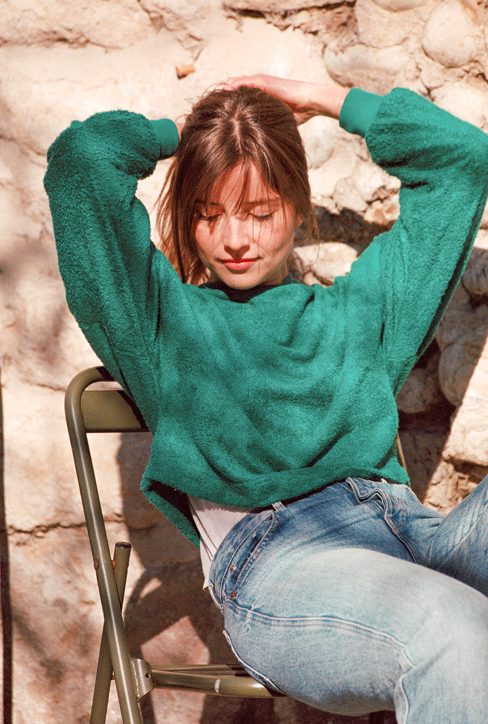 Ben Sweatshirt - Emerald Green