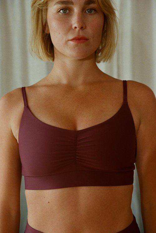 Brassière Victoire - Prune