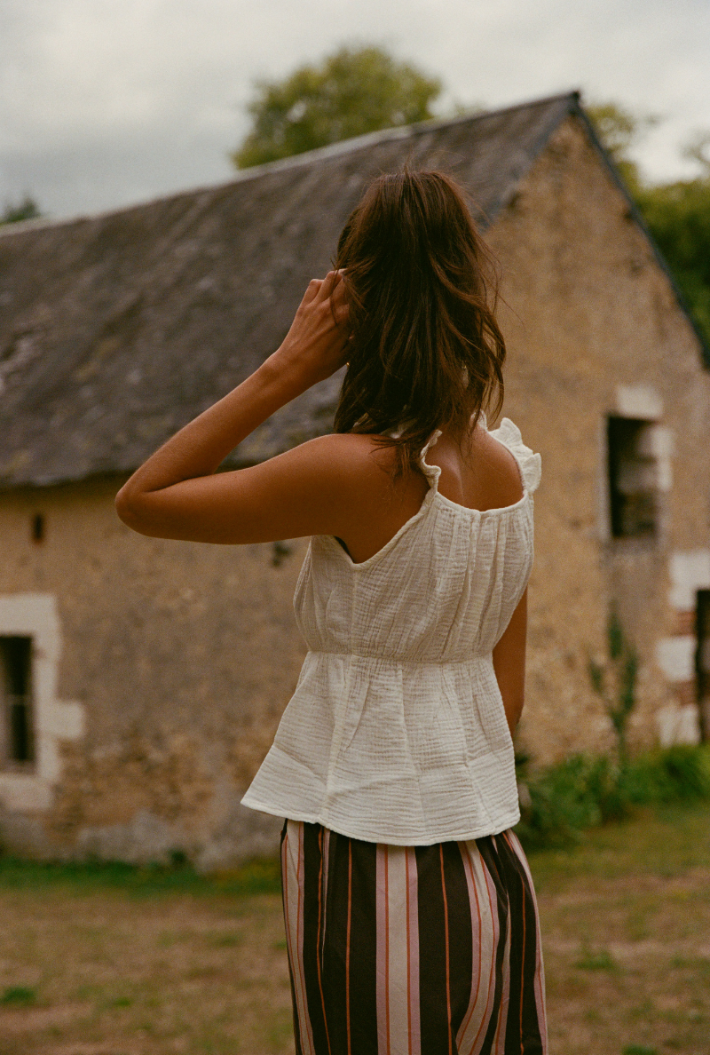 Marion Top - Ecru