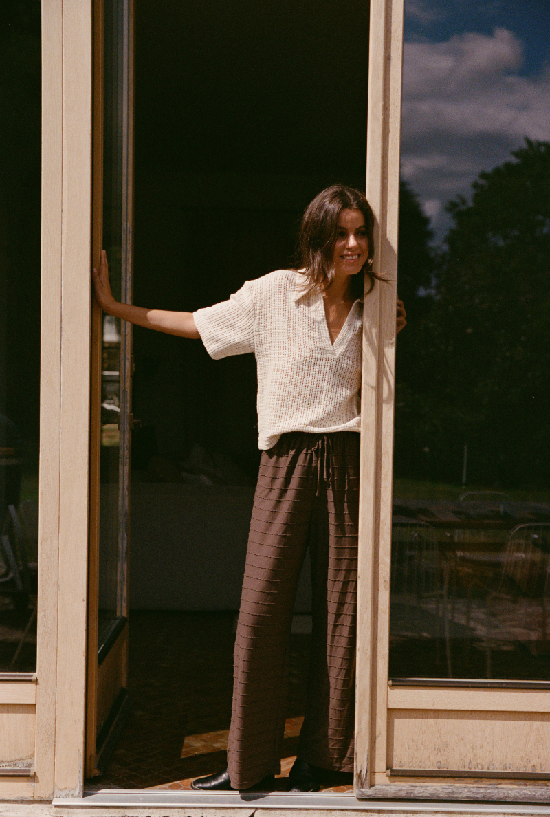 Pantalon Mathilde - Marron