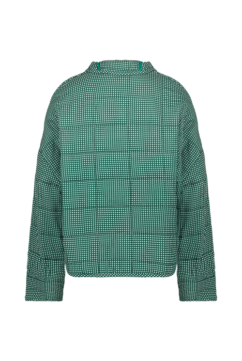 Maïa Green Gingahm Jacket
