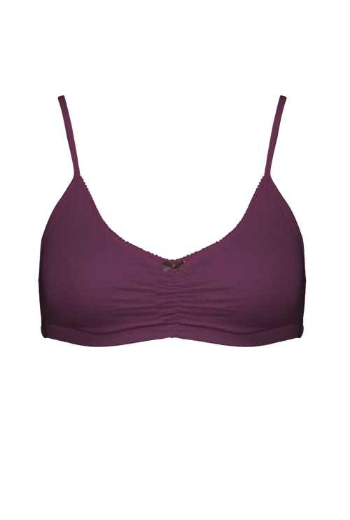 Brassière intemporelle - Prune
