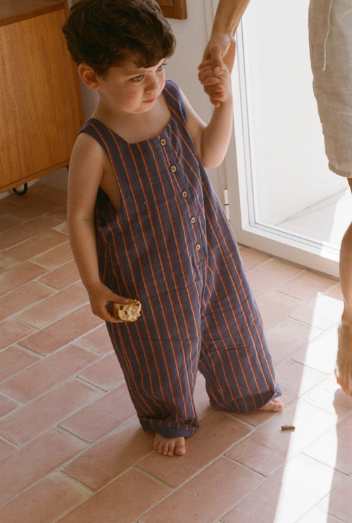 Salopette Mini me Enfant - Imprimé rayé