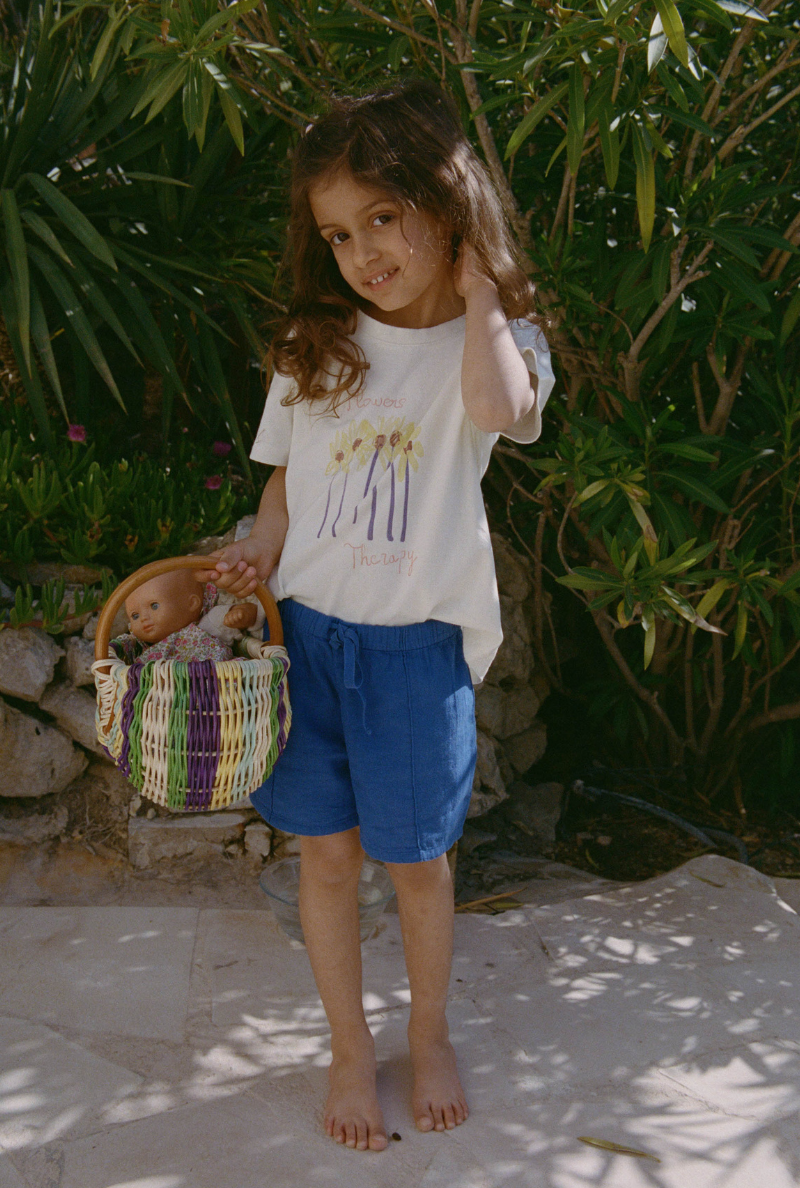 Short Mini me Enfant - Bleu