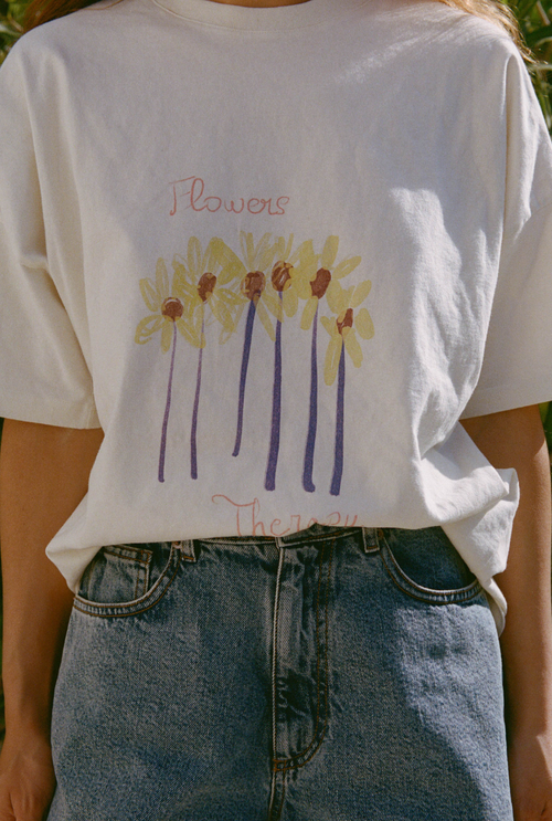 T-shirt Mini Me Adulte  - Imprimé Tournesols