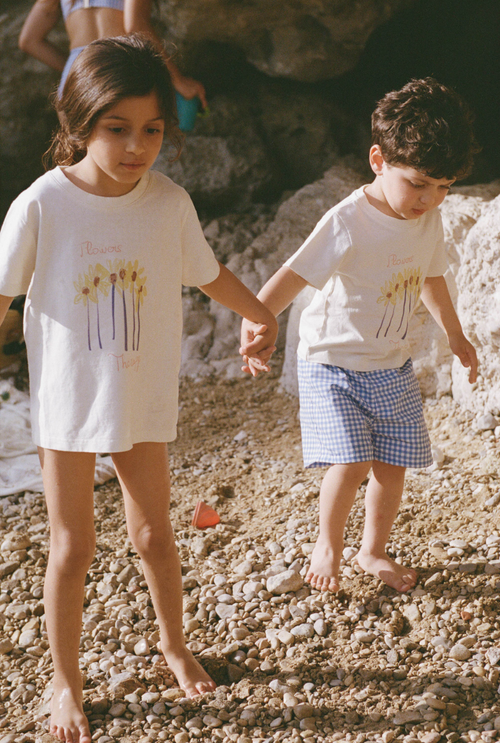 T-shirt Mini Me Enfant  - Imprimé Tournesols