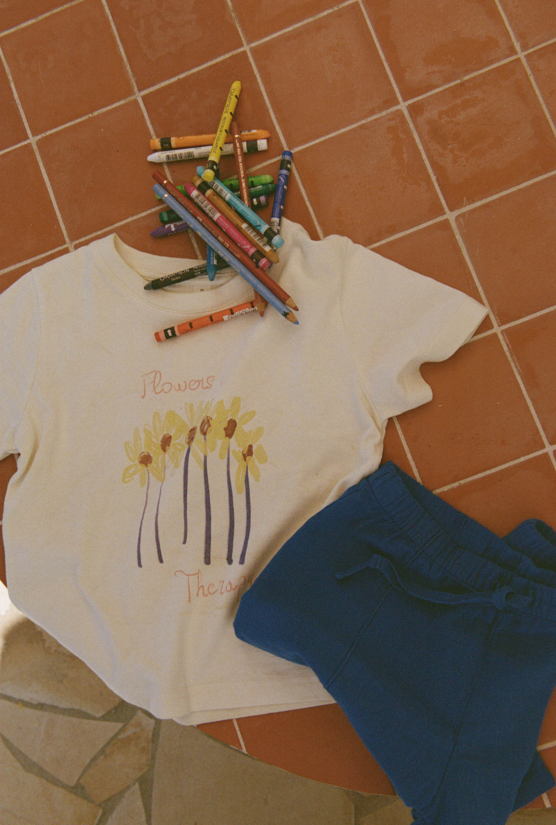 T-shirt Mini Me Enfant  - Imprimé Tournesols