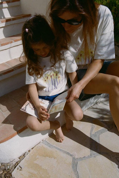T-shirt Mini Me Enfant  - Imprimé Tournesols
