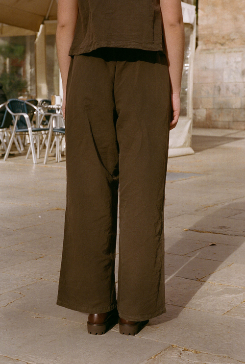 Pantalon Aliénor - Marron