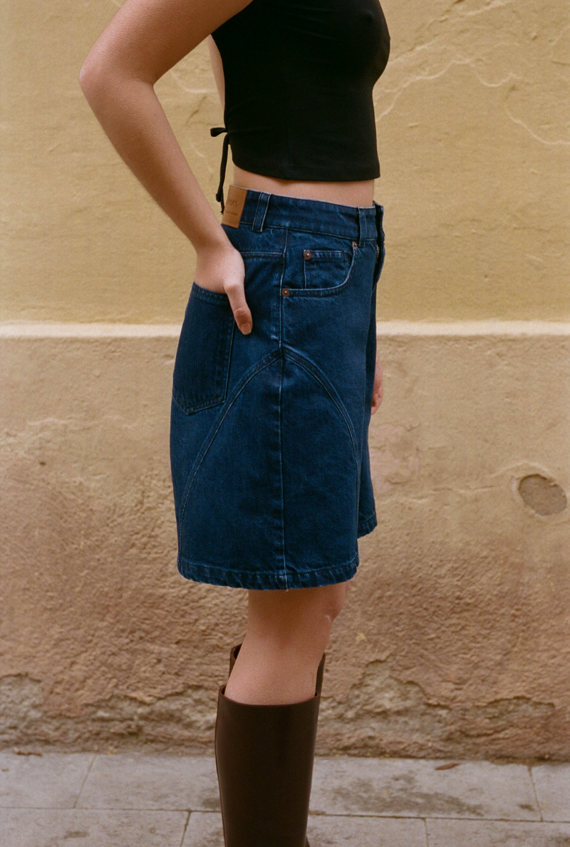 Short Isaure - Bleu