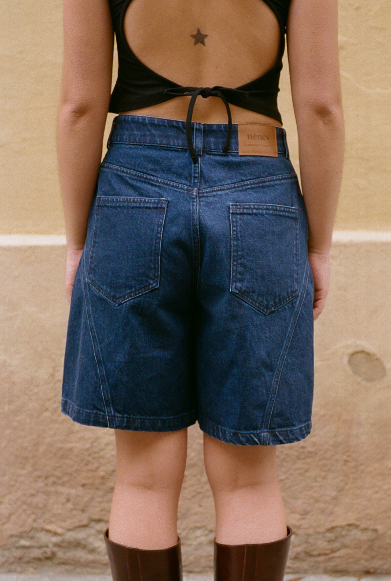 Short Isaure - Bleu