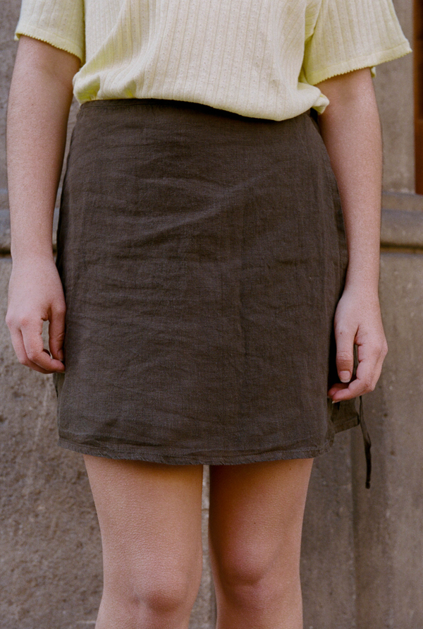 Jupe Chloé - Marron