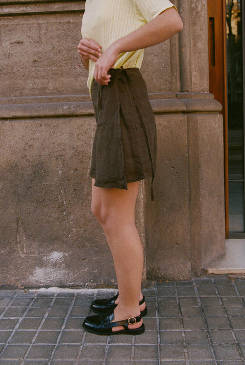 Jupe Chloé - Marron