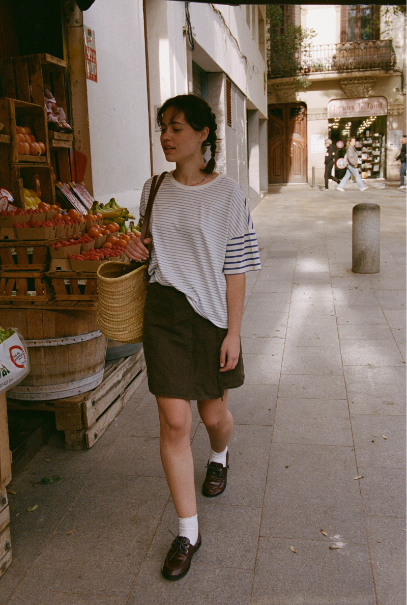 Jupe Chloé - Marron