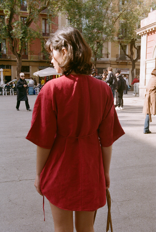 Robe Valentine - Bordeaux