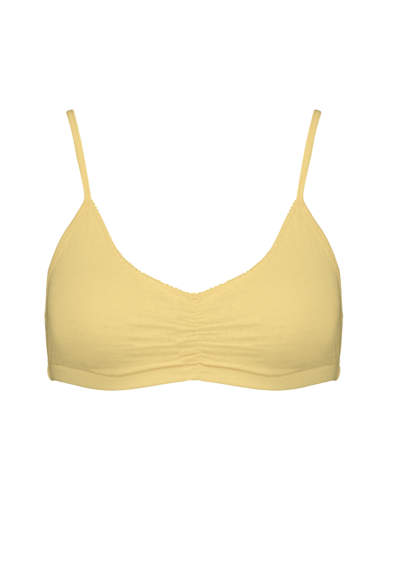 Timeless bralette - Yellow