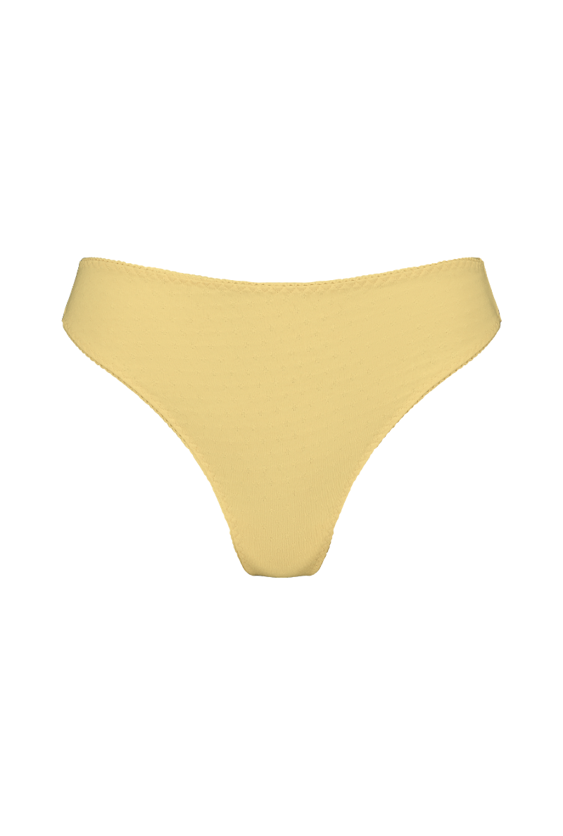 Culotte Taille haute Intemporelle - Jaune