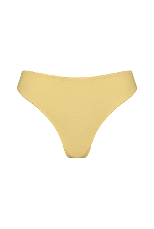 Timeless High-Waisted Panties - Yellow