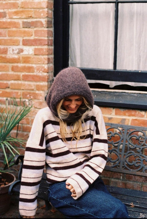 Cagoule Marguerite - Taupe