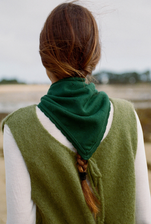 Foulard Gwenn - Vert