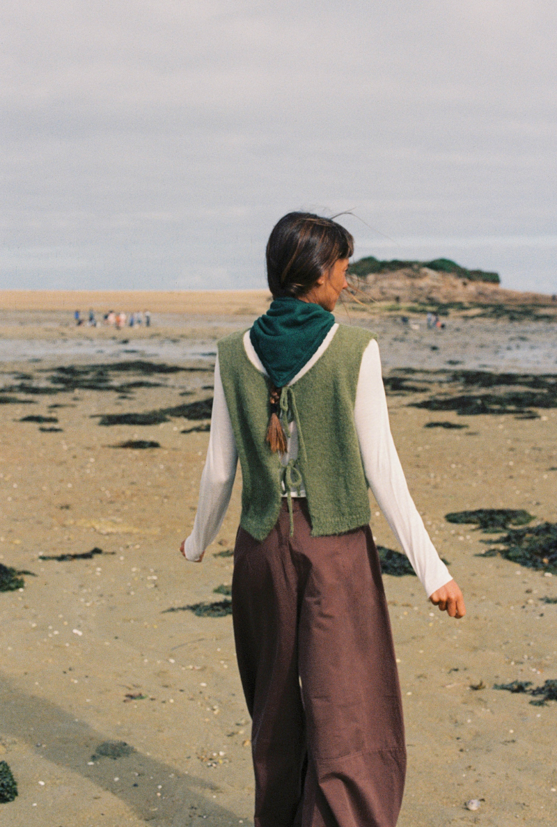 Foulard Gwenn - Vert