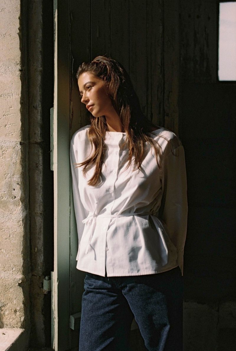 Olivia White Shirt