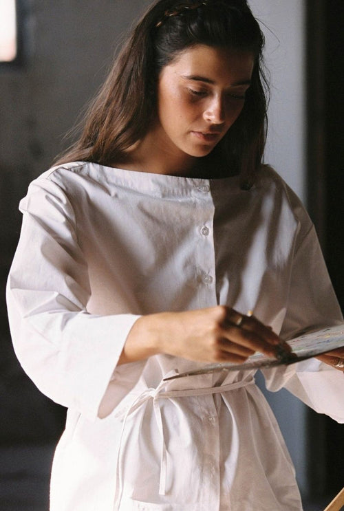 Olivia White Shirt