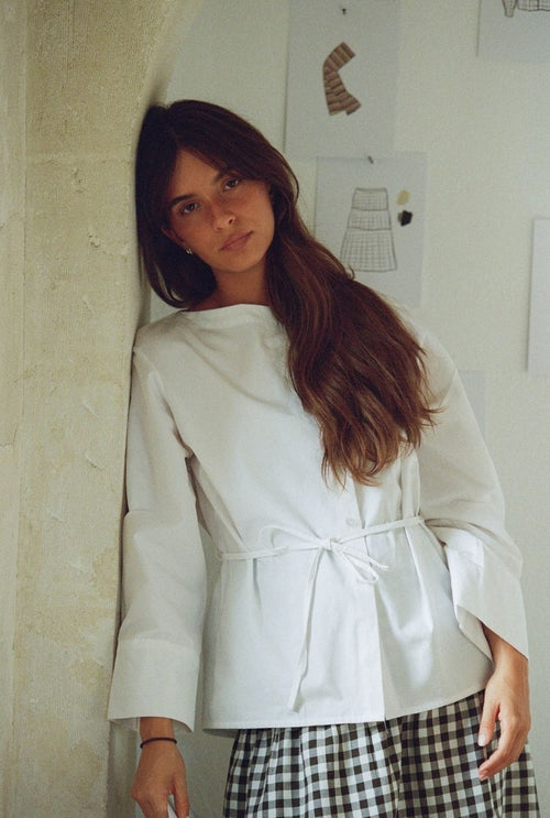 Olivia White Shirt