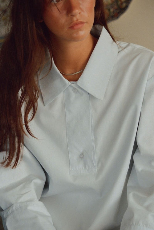 Chemise Solène - Bleu
